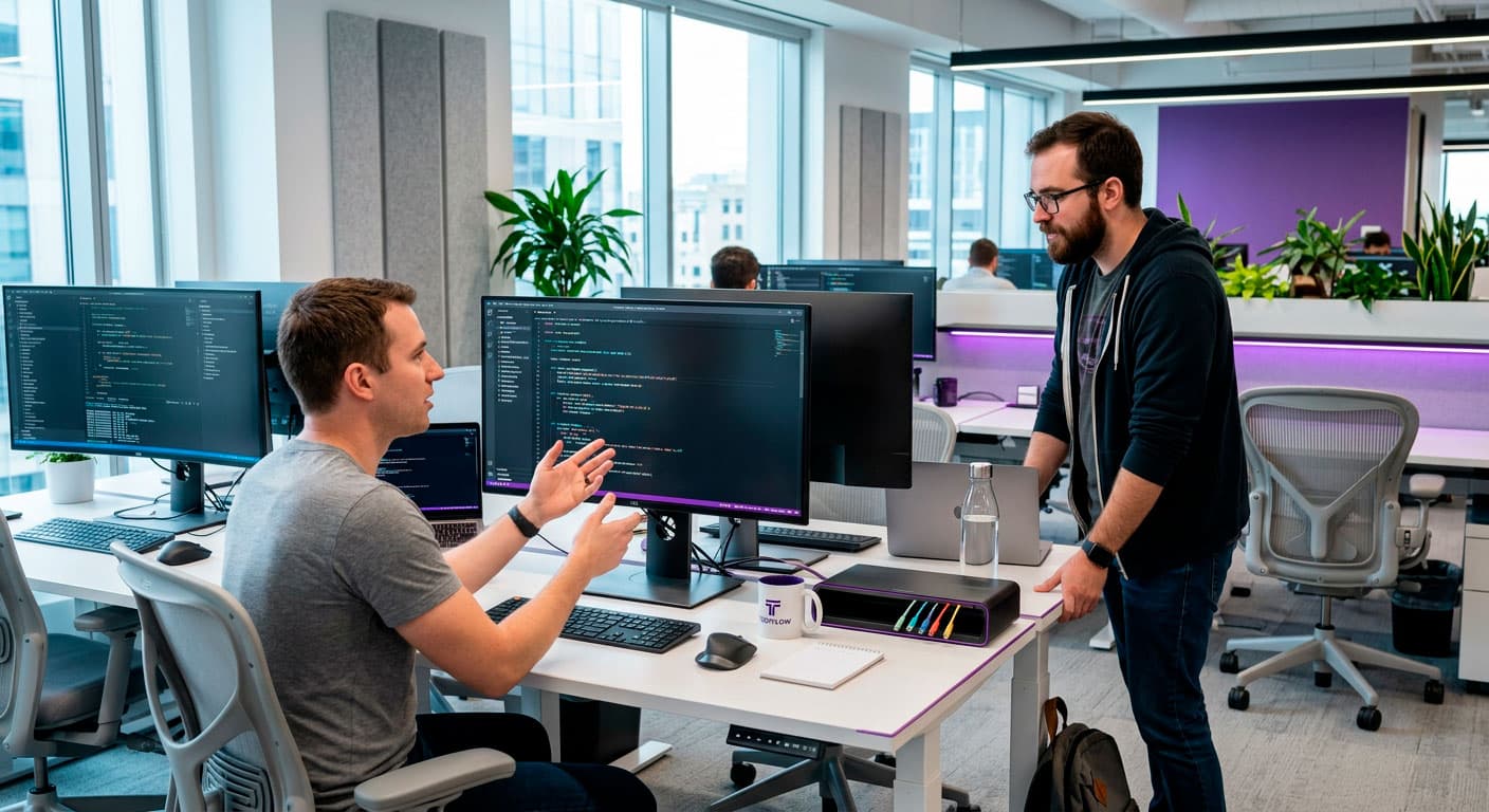 AI driven web and app development